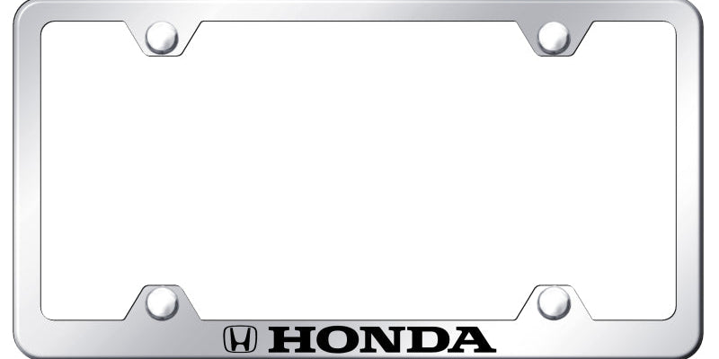 Honda Steel Wide Body License Plate Frame - Official Licensed