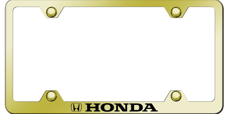 Honda Steel Wide Body License Plate Frame - Official Licensed