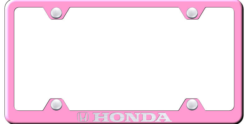 Honda Steel Wide Body License Plate Frame - Official Licensed