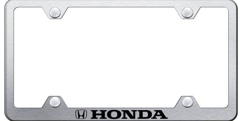 Honda Steel Wide Body License Plate Frame - Official Licensed