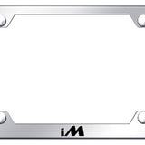 Toyota Corolla IM Steel Wide Body License Plate Frame - Laser Etched Mirrored - Official Licensed