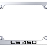 Lincoln LS 450 Steel Wide Body License Plate Frame - Laser Etched Mirrored - Official Licensed
