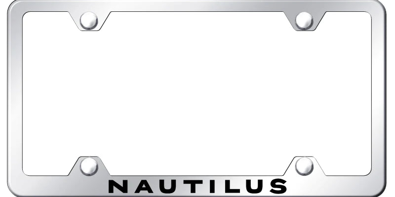 Lincoln Nautilus Steel Wide Body License Plate Frame - Laser Etched - Official Licensed