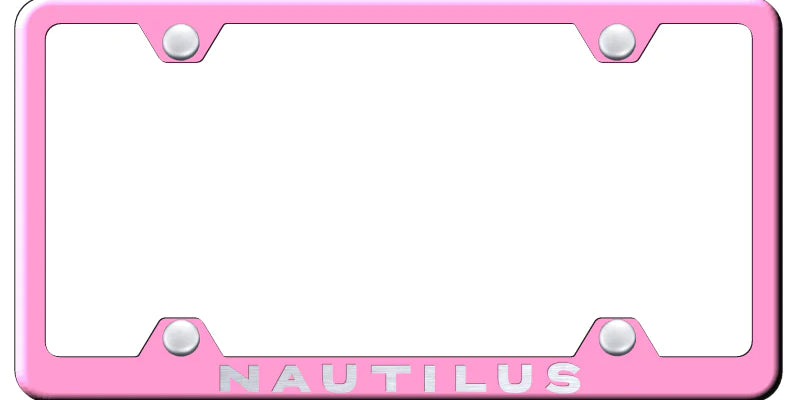 Lincoln Nautilus Steel Wide Body License Plate Frame - Laser Etched - Official Licensed