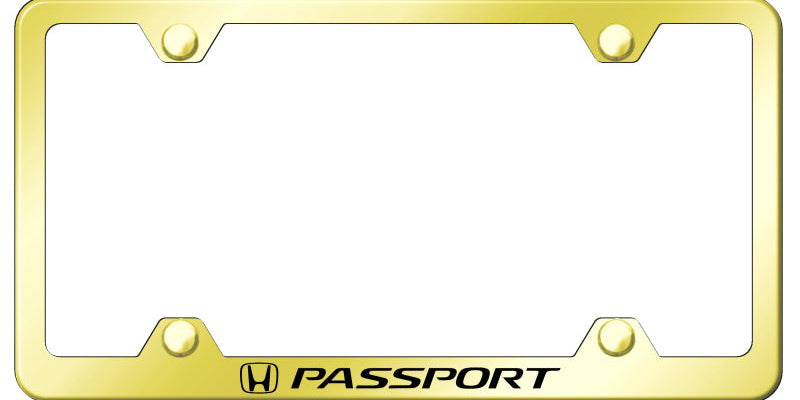 Honda Passport Steel Wide Body License Plate Frame - Official Licensed