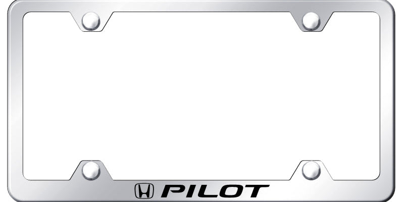 Honda Pilot Steel Wide Body License Plate Frame - Official Licensed