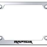 Ford Raptor Steel Wide Body License Plate Frame - Laser Etched - Official Licensed