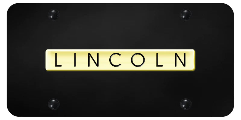 Lincoln Name License Plate - Official Licensed