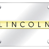Lincoln Name License Plate - Official Licensed