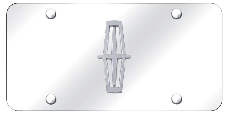 Lincoln Verticle (No Fill) License Plate - Official Licensed