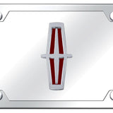 Lincoln Verticle (Red Fill) Plate Kit - Official Licensed