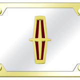 Lincoln Verticle (Red Fill) Plate Kit - Official Licensed