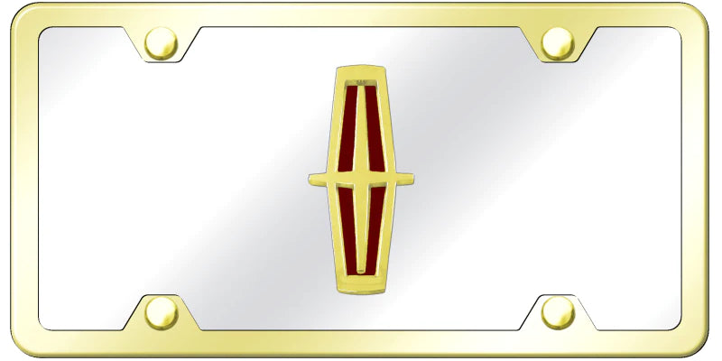 Lincoln Verticle (Red Fill) Plate Kit - Official Licensed