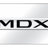 Acura MDX Name Mini Plate - Chrome on Mirrored - Official Licensed
