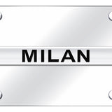 Mercury MLN Name License Plate - Chrome on Mirrored - Official Licensed