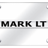Mercury Mark LT Name License Plate - Chrome on Mirrored - Official Licensed