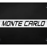 Chevrolet Monte Carlo Name License Plate - Official Licensed