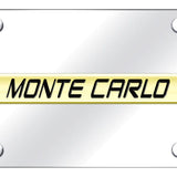 Chevrolet Monte Carlo Name License Plate - Official Licensed
