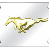 Ford Mustang License Plate - OEM Style Logo - Official Licensed