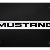 Ford Mustang Name License Plate - OEM Style Logo - Official Licensed
