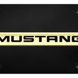Ford Mustang Name License Plate - OEM Style Logo - Official Licensed