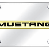Ford Mustang Name License Plate - OEM Style Logo - Official Licensed