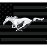 Ford Mustang License Plate - UV Subdued Flag - Official Licensed
