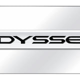 Honda Odyssey Name Mini Plate - Chrome on Mirrored - Official Licensed