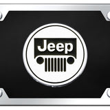 Jeep Acrylic Kit - Chrome on Black - Official Licensed