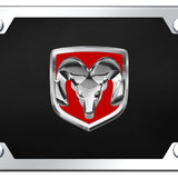 RAM OEM Red Acrylic Kit - Chrome on Black - Official Licensed