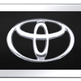Toyota Acrylic Mini Kit - Chrome on Black - Official Licensed