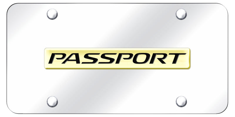 Honda Passport Name License Plate - Official Licensed