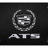 Cadillac ATS License Plate - Laser Etched Black - Official Licensed