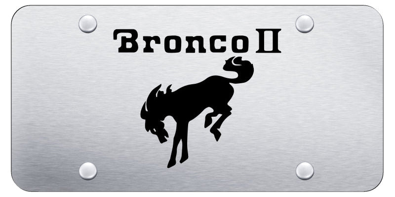 Ford Bronco II License Plate - Laser Etched - Official Licensed