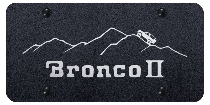 Ford Bronco II Mountain License Plate - Laser Etched - Official Licensed
