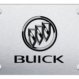 Buick License Plate - Laser Etched Brushed - Official Licensed