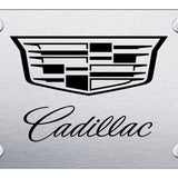 Cadillac 2014 License Plate - Laser Etched Brushed - Official Licensed