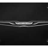 Chrysler (Logo Only) License Plate - Laser Etched Black - Official Licensed