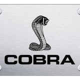 Ford Mustang Cobra License Plate - Laser Etched - Official Licensed