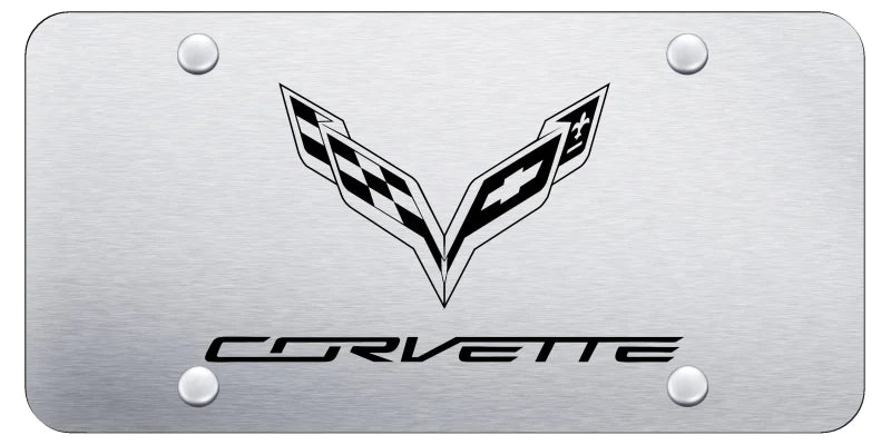 Chevrolet Corvette C7 License Plate - Official Licensed
