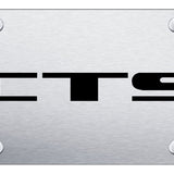Cadillac CTS License Plate - Laser Etched Brushed - Official Licensed