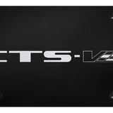 Cadillac CTS-V License Plate - Laser Etched Black - Official Licensed