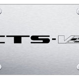 Cadillac CTS-V License Plate - Laser Etched Brushed - Official Licensed