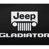 Jeep Gladiator Name and Logo Mini Plate - Laser Etched - Official Licensed