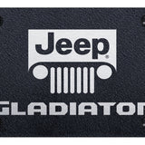 Jeep Gladiator Name and Logo Mini Plate - Laser Etched - Official Licensed