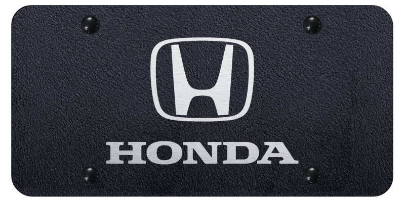 Honda License Plate - Laser Etched Logo - Official Licensed
