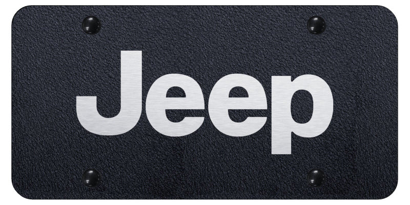 Jeep License Plate - Laser Etched - Official Licensed