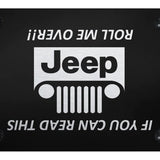 Jeep Grill (Roll) License Plate - Laser Etched - Official Licensed