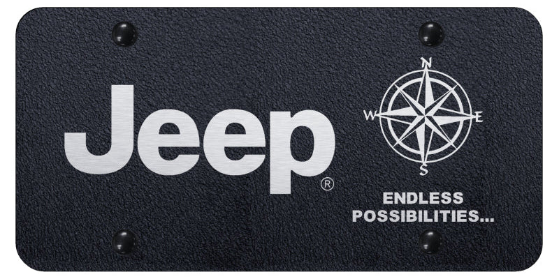 Jeep Endless License Plate - Laser Etched - Official Licensed