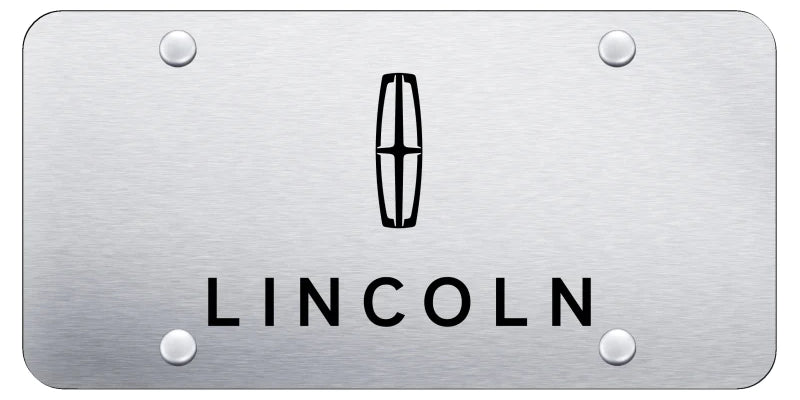 Lincoln License Plate - Laser Etched - Official Licensed